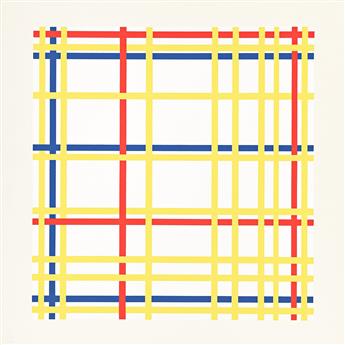 PIET MONDRIAN (AFTER) A Portfolio of 10 Paintings.